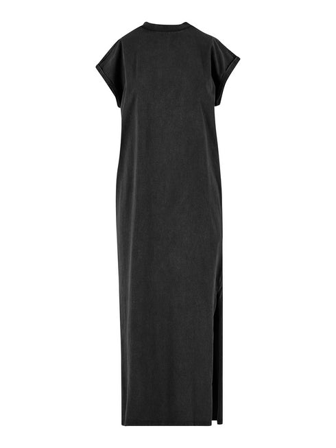 Dress Long - Basic Black Washed